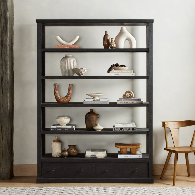 Woodmore Solid Wood Bookcase