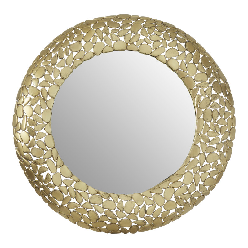 Amelie Metal Flat Wall Mirror