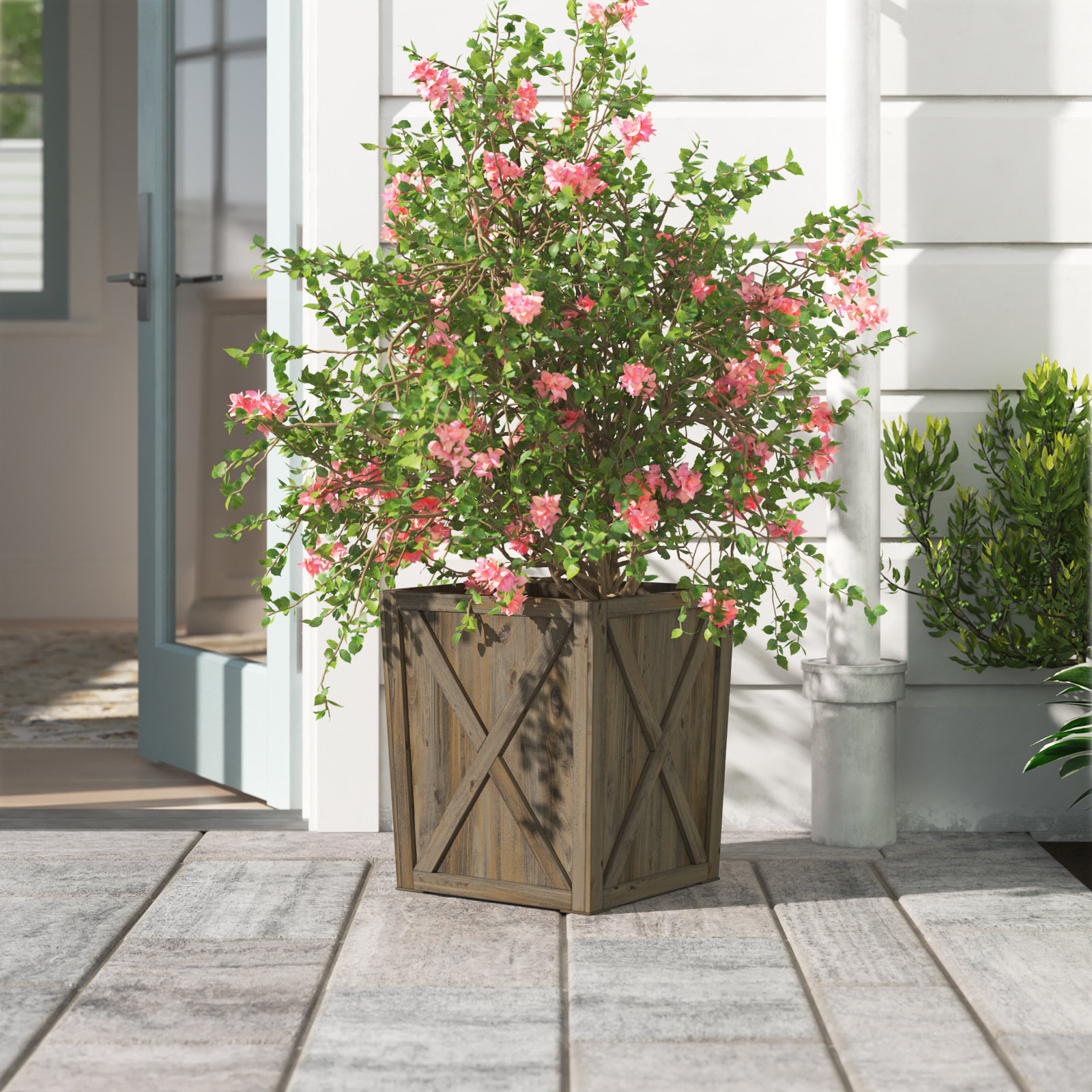 Siena Planter Box, 15" H x 13" W x 13" D