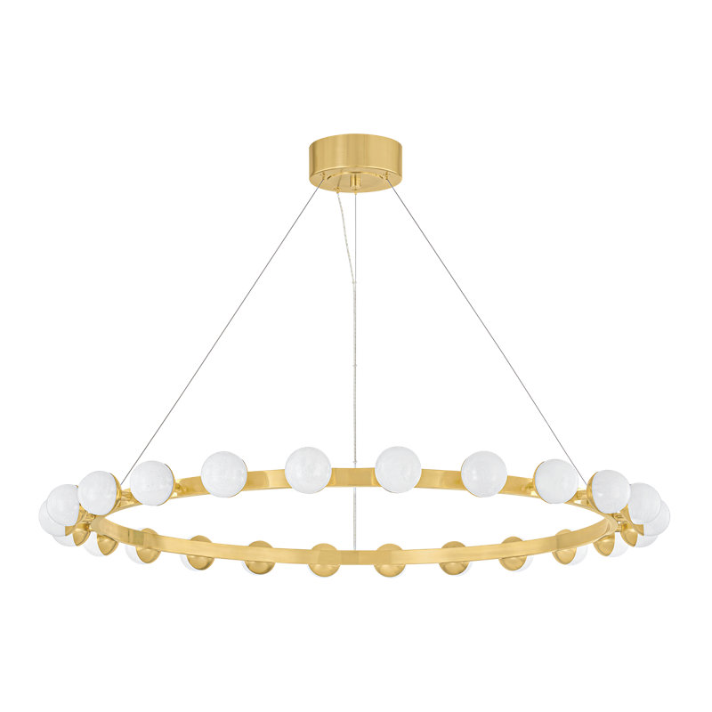 Linus Chandelier, 24, 3" H x 45.25" W x 45.25" D