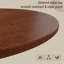 Ensemble de 5 tables de conférence modernes en bois massif, comprenant 4 chaises en similicuir-127658687