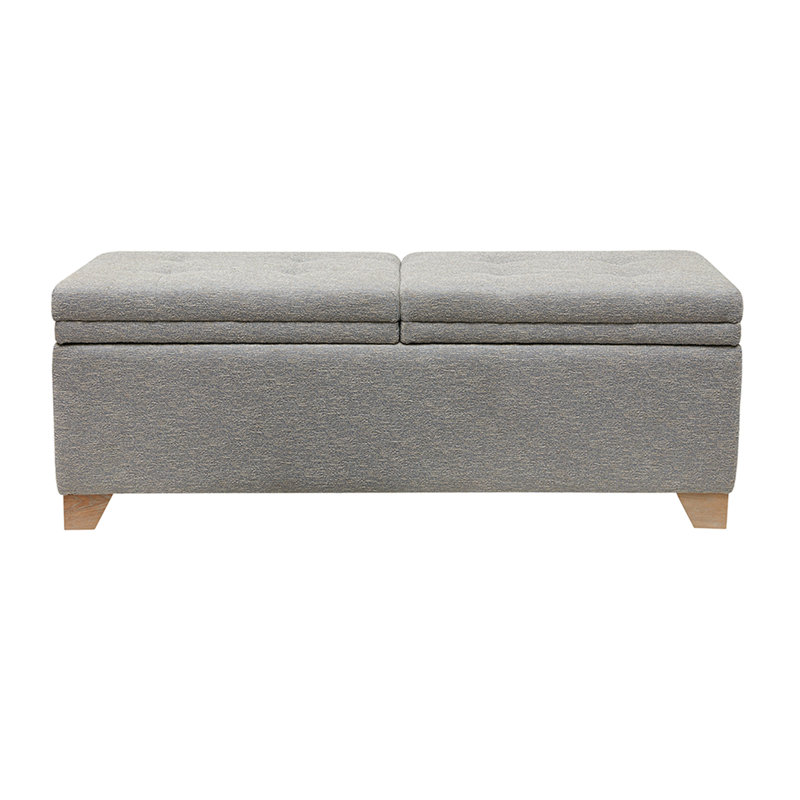 Banc de rangement à fermeture douce