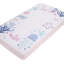 Drap-housse pour lit de bébé 100% coton NoJo Mermaid Lagoon «Come with me to the Sea»