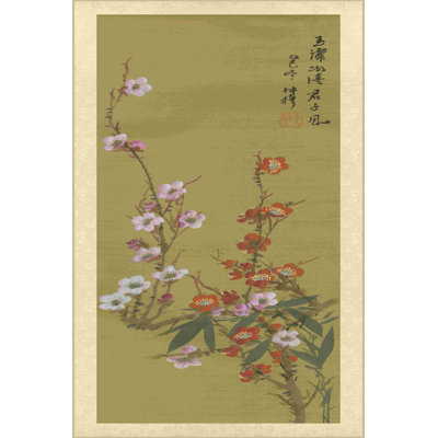 Rouleau oriental floral VI