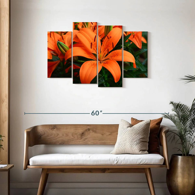 Fleurs de lys orange Harnek