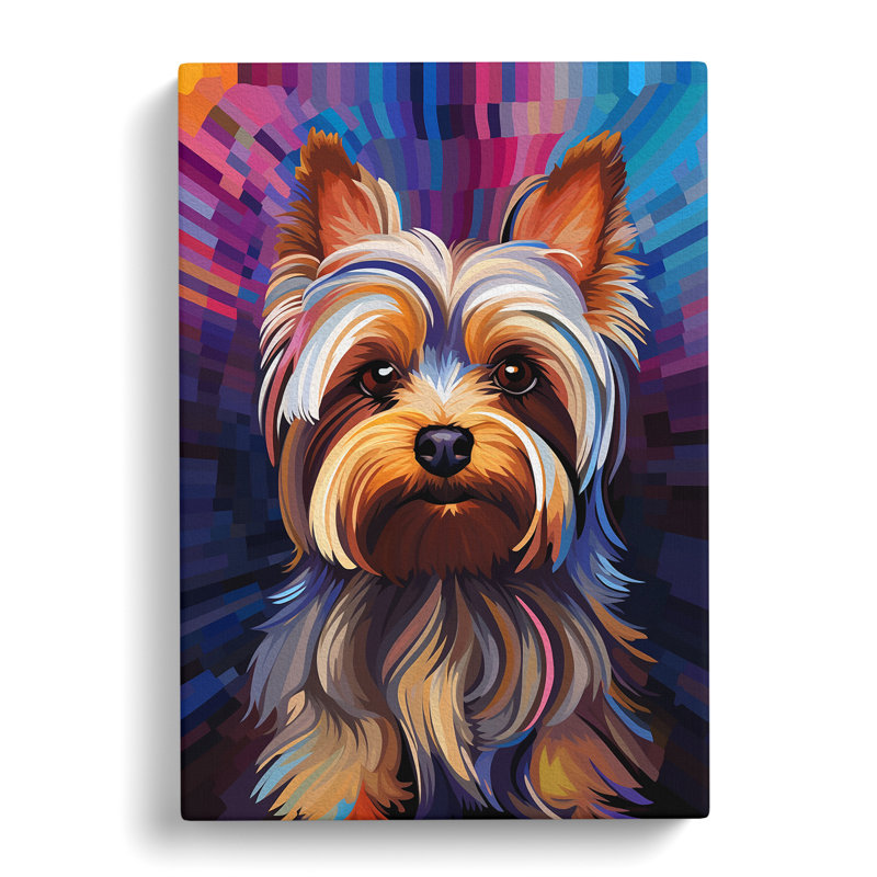 Yorkshire Terrier - Wrapped Canvas, 60cm H x 40cm W x 3cm D