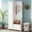 Tiburon Engineered Wood Storage Bench-1299330757