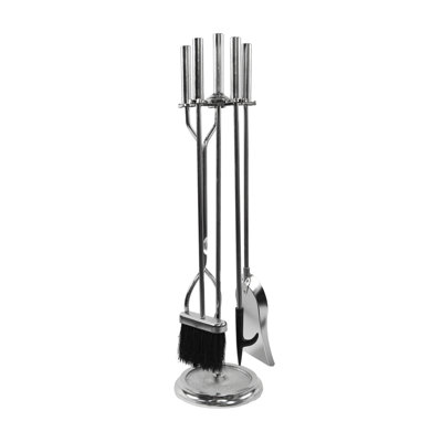 Iron Fireplace Tool Set