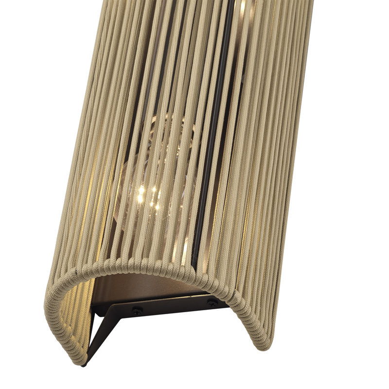Yount English Bronze Ada Sconce, Tan, Bronze