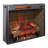 28 Inch Infrared Electric Fireplace With Removable Trim Kit Insert, Touch Panel Home Decor Heater, Smokeless Firebox With Fire Crackling Sound