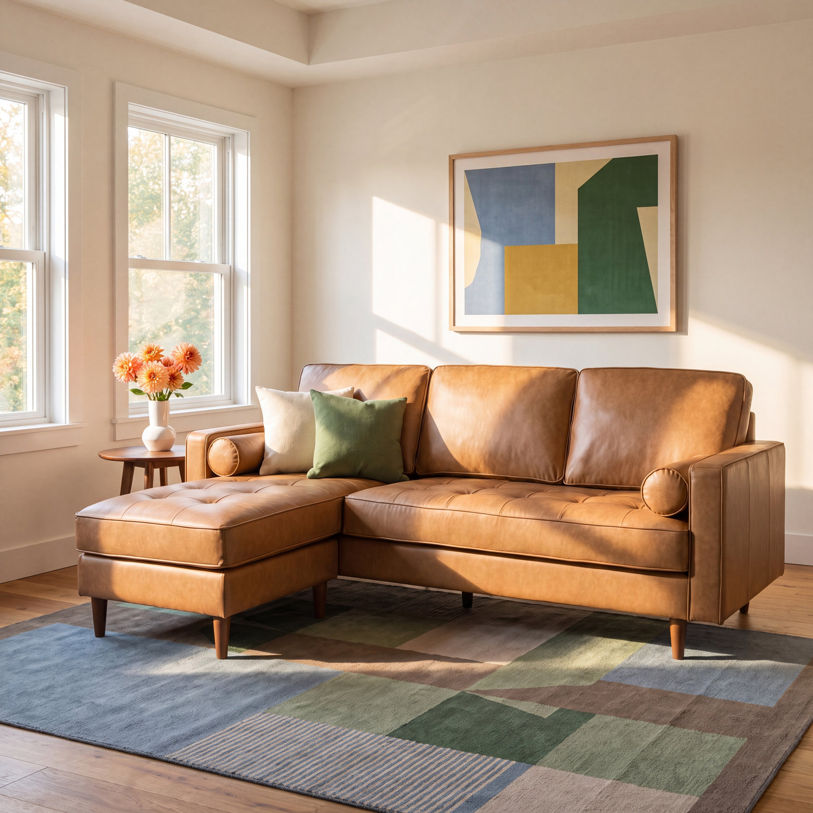 Geo Reversible Sofa and Chaise