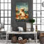 «Siamese Cat Beach Life», impression sur toile-446567367