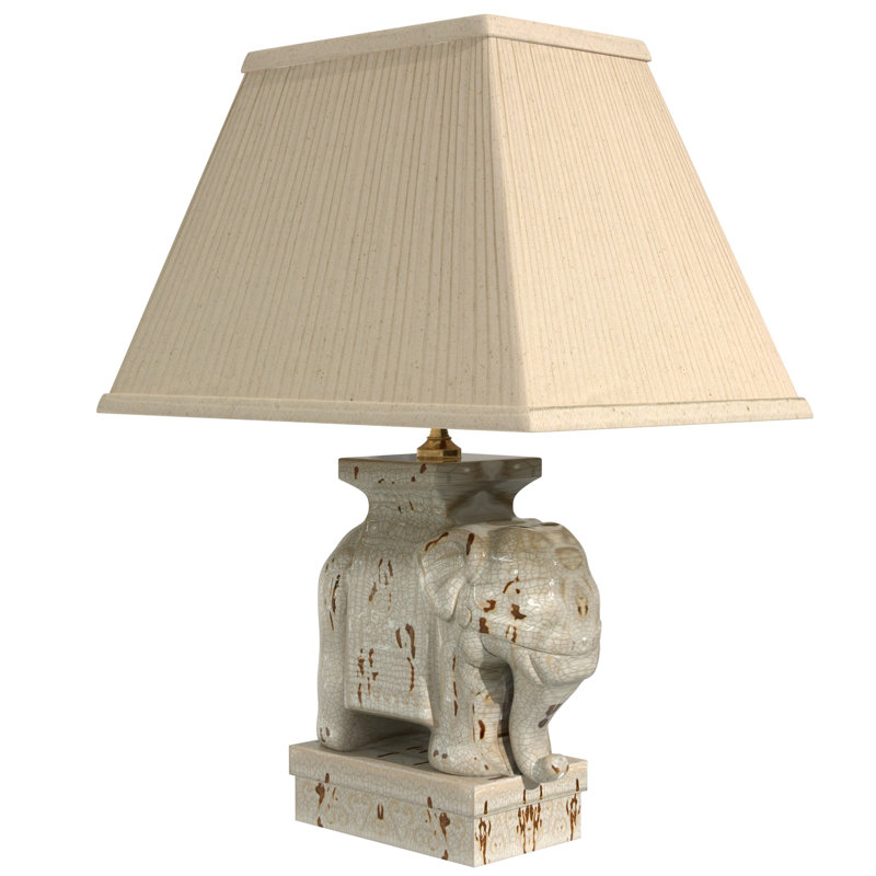 Lampe de table 22 po Hoyt Elephant