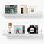 Tablettes flottantes blanches de 35,4 po Bomeda-1632677291-1621388298