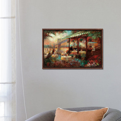 The River Café by Ruane Manning - Gallery-Wrapped Canvas Giclée on Canvas