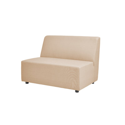 Saylee 45'' Wide Metal Loveseat