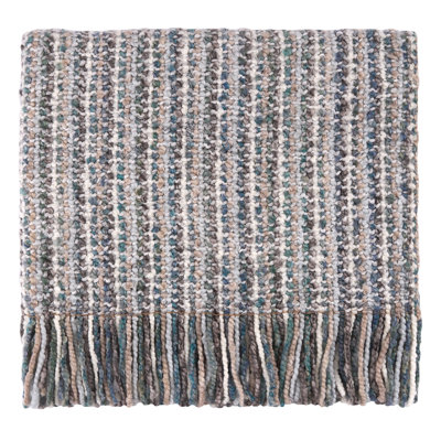 Stria Machine Woven Throw Blanket