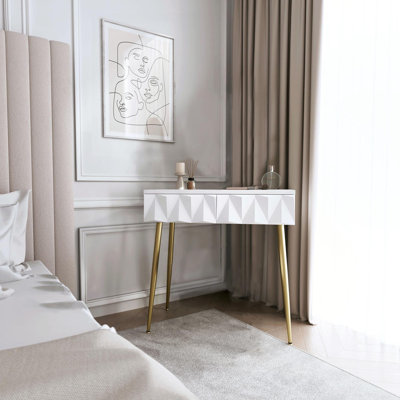 Audly Dressing Table Storage Included