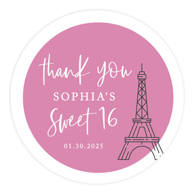 Paper Birthday Thank You Cards