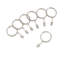 Ensemble de tringle à rideaux 1 1/8 po de diamètre de la collection Mode Premium avec embouts ronds en cage à oiseaux et tringle ajustable murale en acier-88146285-88146286
