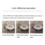 Table basse ronde moderne en pierre micro-cristalline