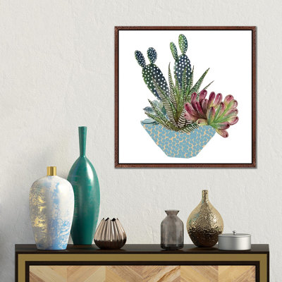 Cactus Arrangement I by Melissa Wang - Gallery-Wrapped Canvas Giclée on Canvas