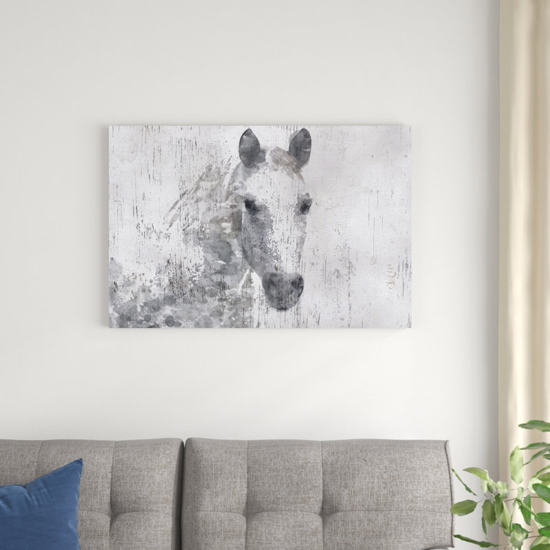 Dapple Horse I, H 24 po x l 36 po x P 1,25 po