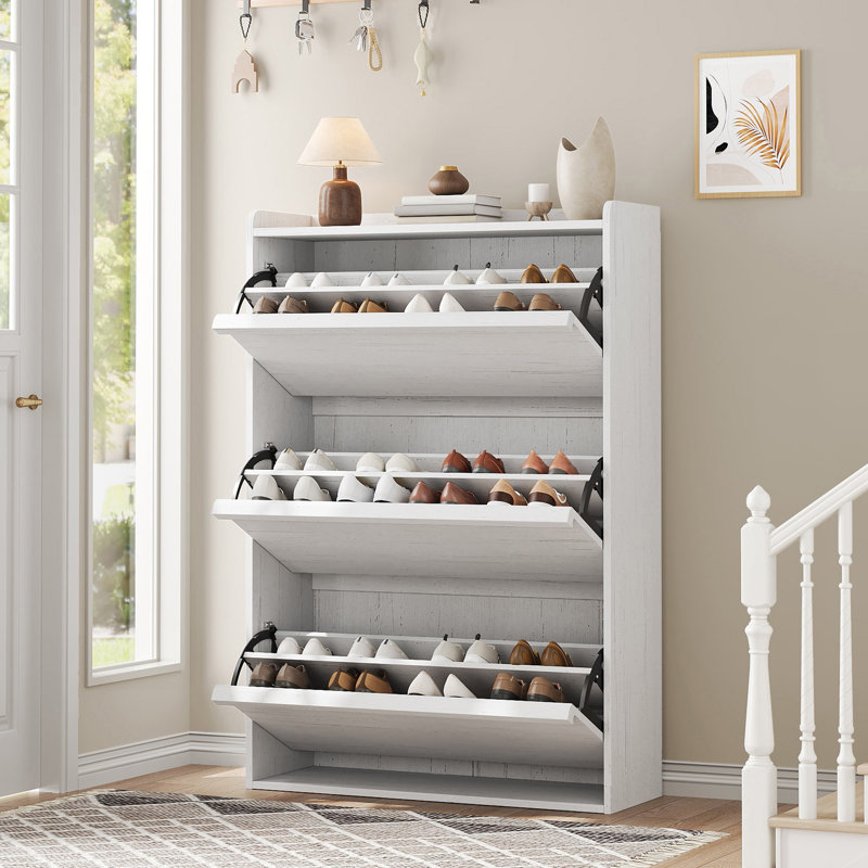 24 - Pair Shoe Storage Cabinet