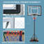 Panier de basketball extérieur