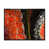 Toile avec cadre flottant noir