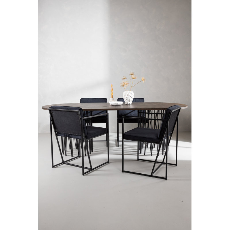 Audrieanna 4 - Person Dining Set