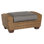 Saddleback Outdoor Ottoman