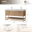 Alistair 60'' Double Bathroom Vanity with Engineered Stone Top-914257104-914257118-914257119