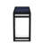 Alonie Outdoor Solar LED Wall Lantern-1116860511-1116860510