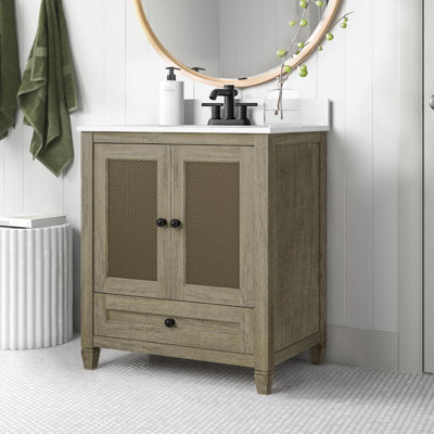 Ensemble de meuble-lavabo simple 30 po Halfon