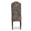 Manhattan Seating Upholstered Side Chair in Black/Beige