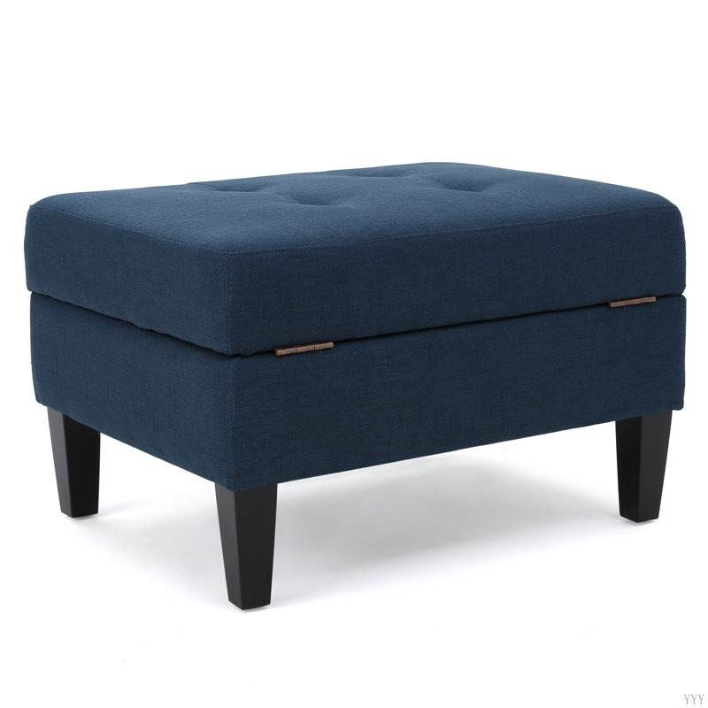 OTTOMAN DE RANGEMENT, Marine