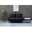 Causeuse en velours à accoudoirs arrondis 57,3 po Emteas-739552685-689812508