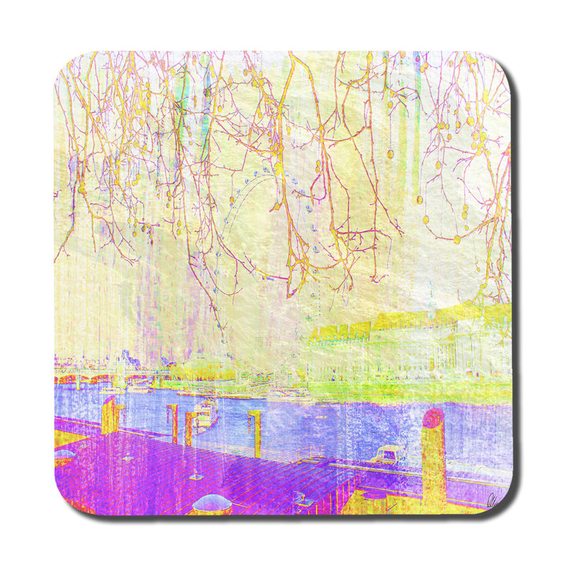 Square 6 Piece Coaster Set