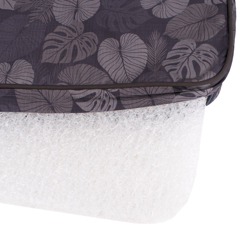 Tapis de bain Body Glove, Très grand (l 48 po x P 30 po x H 2 po), Noir, noir, noir, noir