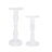 14'' H Glass Tabletop Candlestick-1741004268