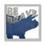 «Be Fierce be Brave», art encadré-47533899-47566021