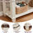 46-Inch Farmhouse Console Table with 2 Drawers and Open Shelf-1228028826