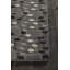 Tapis gris et noir en laine touffeté à la main Bajrang-482603894