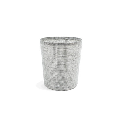 Metroweave Plastic Open Waste Basket - 1.68 Gallons