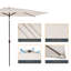 Parasol de marché rectangulaire 120 po x 78 po Dopico-2026650503