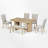 6 - Piece Extendable Dining Set-589665868-589665869