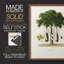 Arbre antique avec fruit, impression encadrée en bois massif-736782337-736782338
