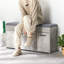 Hinze Polyester Upholstered Storage Bench-30827224
