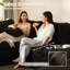 3-Seater L-Shaped Modular Sectional Sofa Bed with Ottoman-757042290-757042291